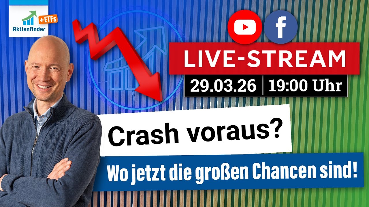 Crash voraus? Wo jetzt die gro&szlig;en Chancen sind!