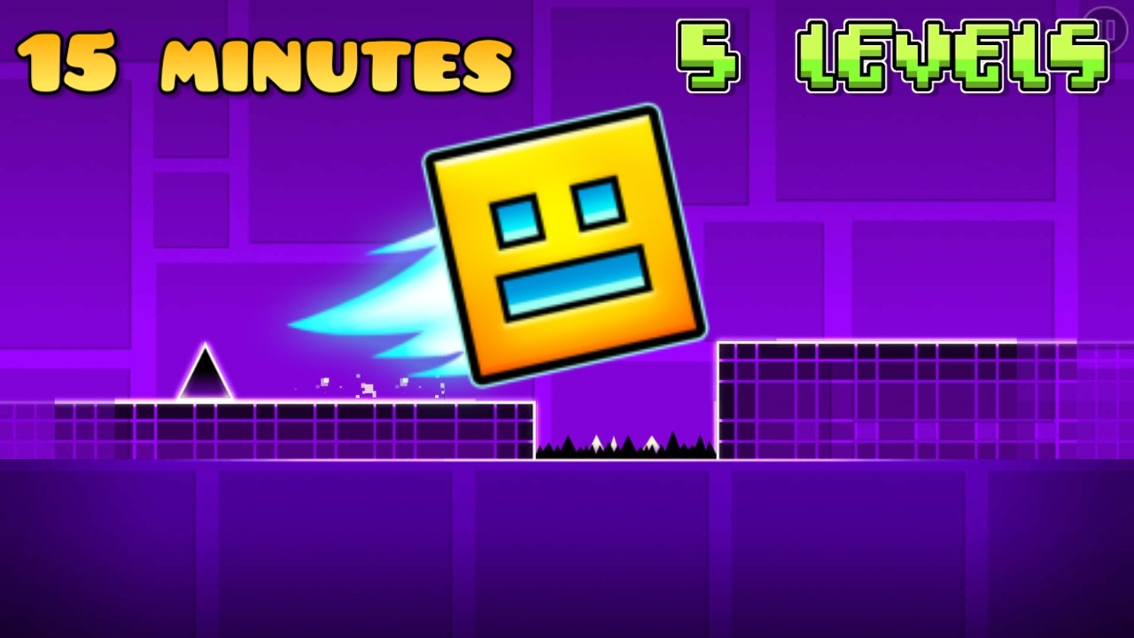 I Have 15 Minutes to Beat 5 Geometry Dash Levels...