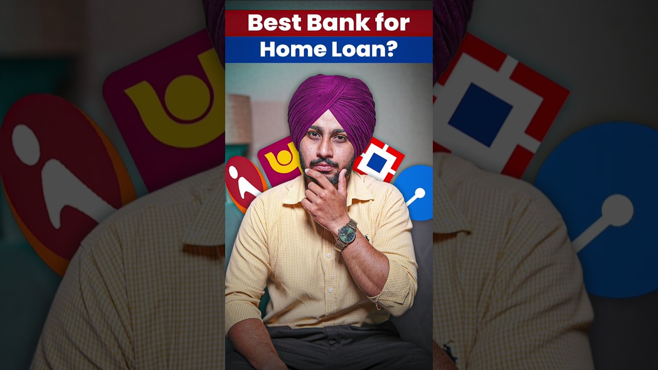 Which Bank Is Best For Home Loan ❓#homeloan #viral