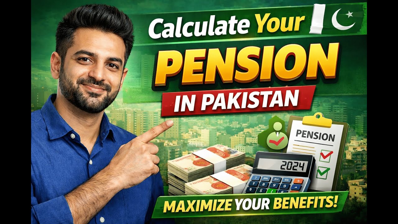 Pension Calculator Pakistan 2025-26 | Calculate Government Pension Easily