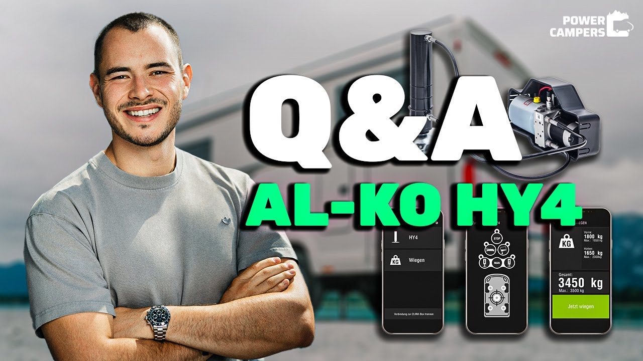 Hydraulische Hubstützen im Wohnmobil: Einbau, Tipps & Tricks | Q&A bei Powercampers