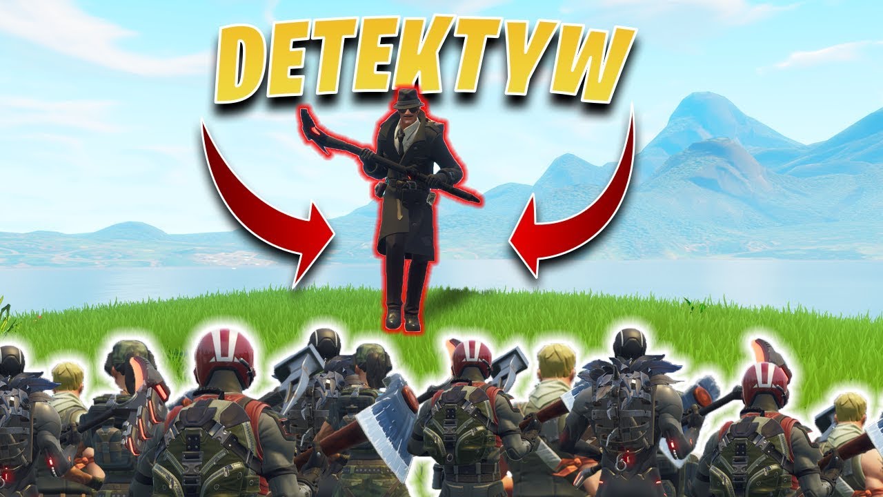 NAJLEPSZY MORDERCA VS PANI DETEKTYW W FORTNITE!