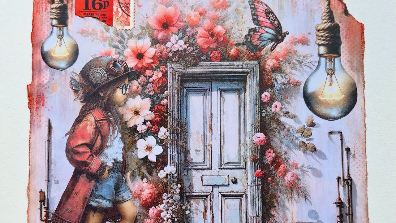 Flip through of my finished collages
