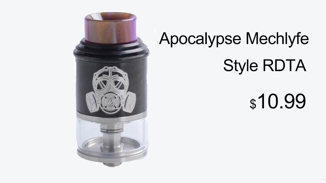 Apocalypse Mechlyfe Style RDTA-3.5ml capacity&large build deck