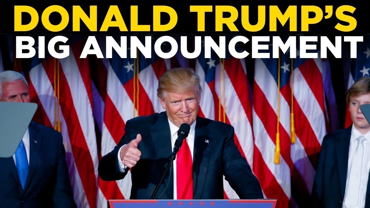US News LIVE | Donald Trump Makes Very Big Announcement | Trump On Iran | US-Iran LIVE | White House