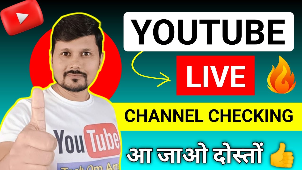 Live Channel Checking on Youtube