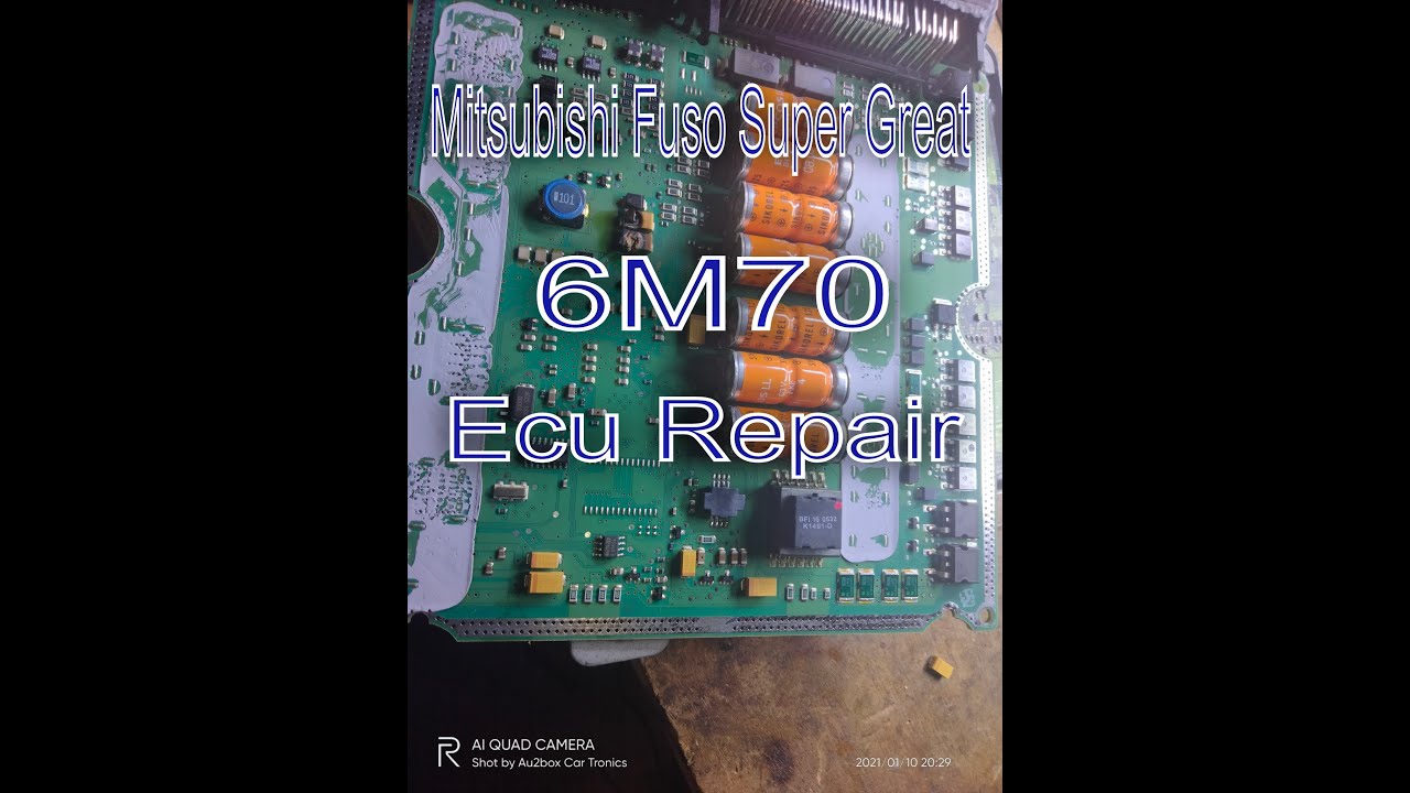 Mitsubishi Fuso Super Great 6m70 Ecu Repair