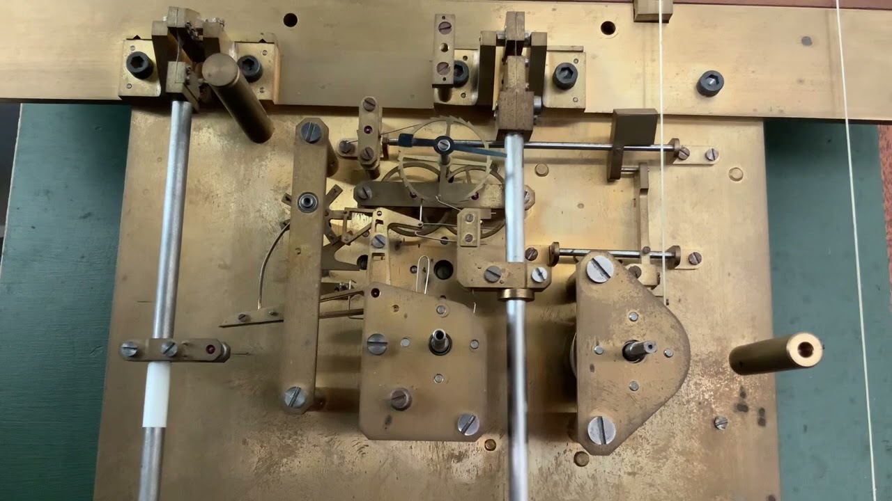 A clone of Philip Woodward’s W5 clock, made by Peter Wakeman