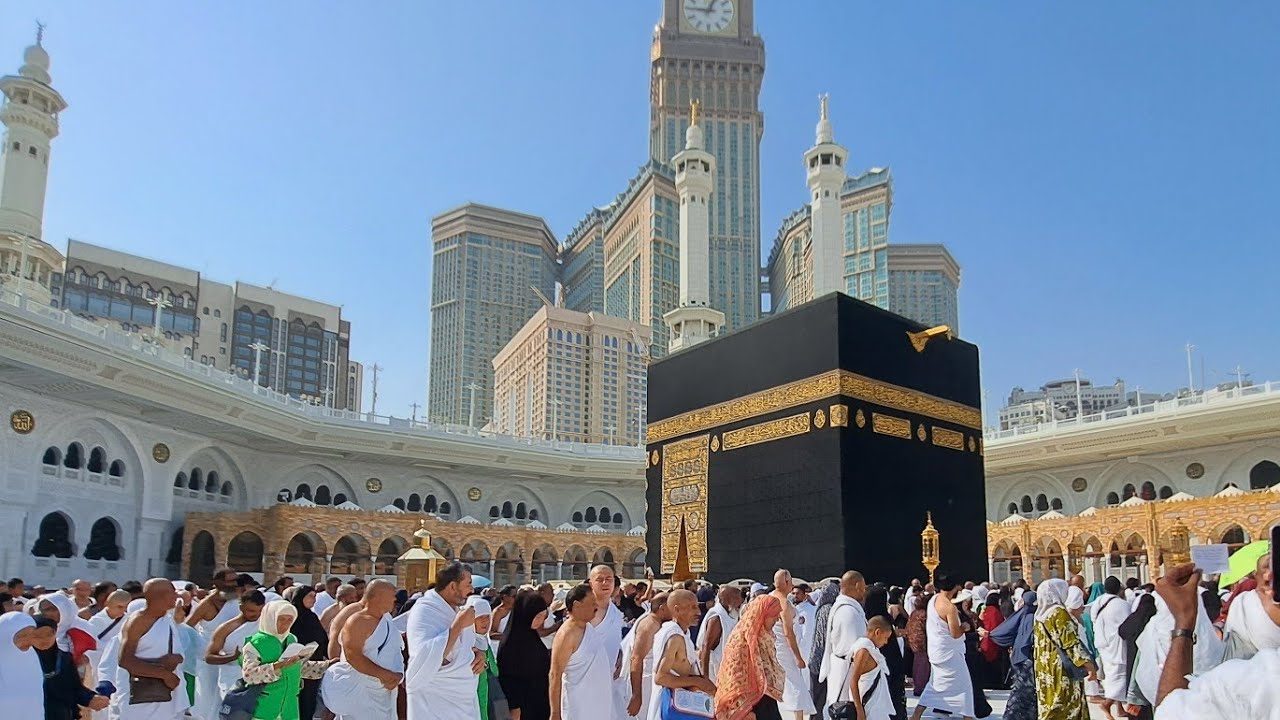 🕋Makkah Musjid Al Haram Today,22September,2025 Beautiful Kaaba Tawaf #Sarah Ehab
