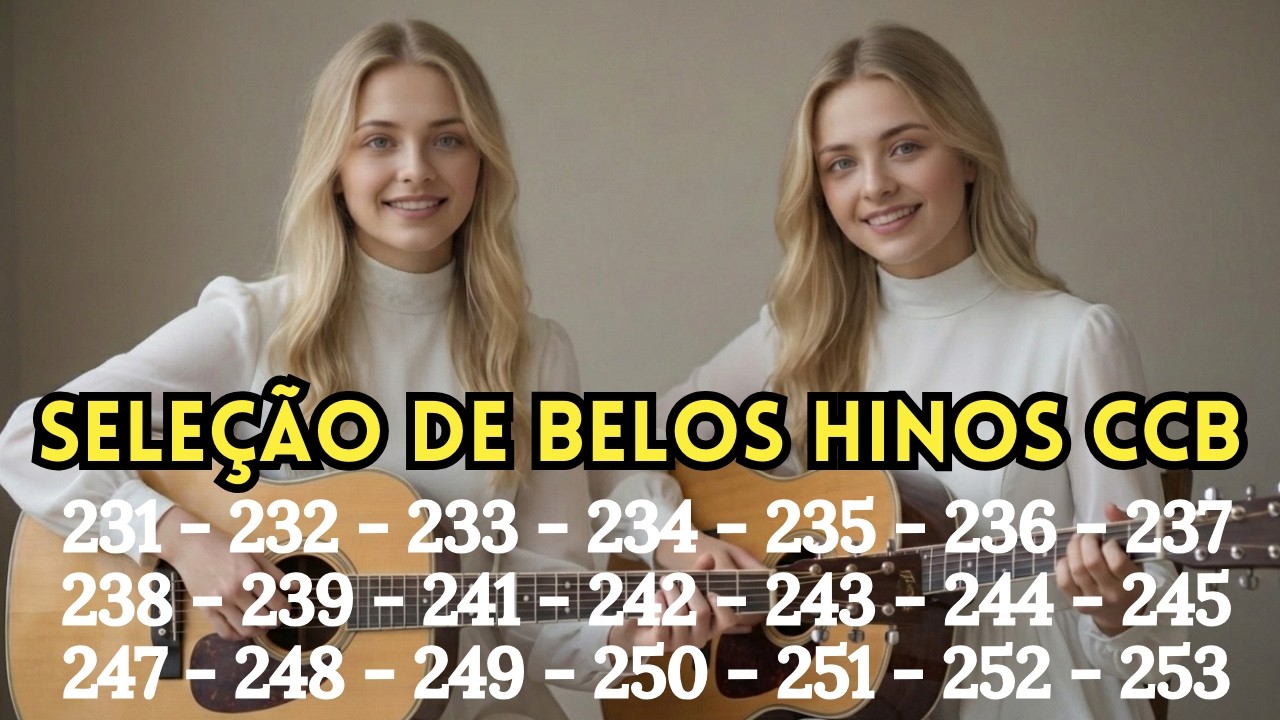 COLETÂNEA DE HINOS CCB | 1 HORA DE CÂNTICOS, PAZ E ADORAÇÃO | COVER