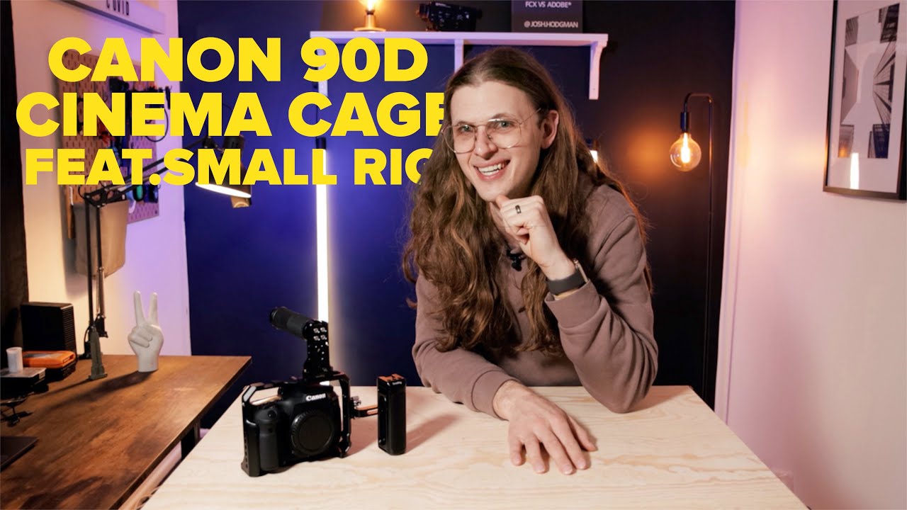 CANON 90D CINEMA BUILD - Small Rig cage for DSLR cameras #SmallRig #Canon90D