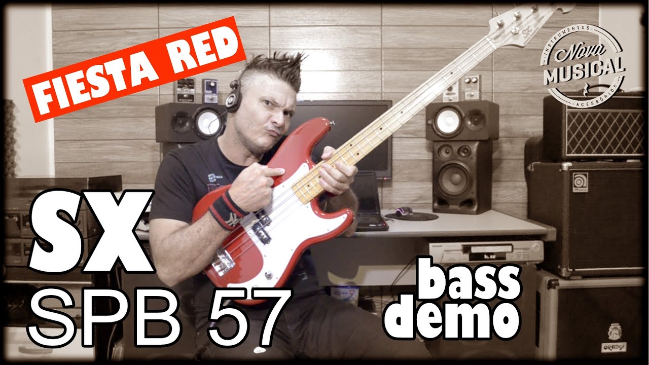Baixo Sx SPB 57 Precision Bass Vintage Series - Contra Baixo 4 Cordas