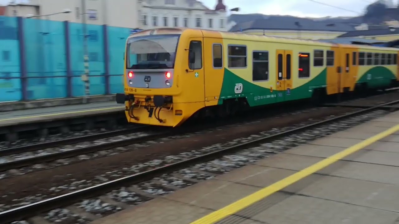 2 Teil des bahnverkehr aus Usti nad Labem und Decin hl