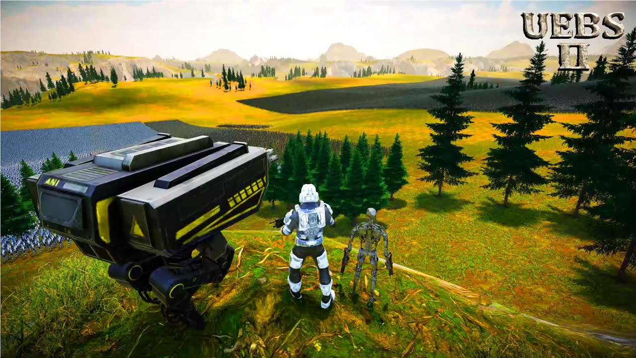 100,000 T-45, T-800, GALACTIC SOLDIERS vs 3,000,000 ALIENS | Ultimate Epic Battle Simulator 2 UEBS 2