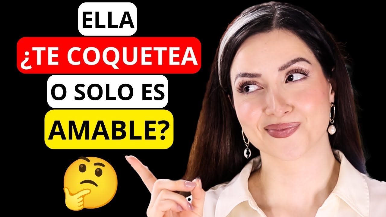 10 señales de que está siendo AMABLE...pero NO LE GUSTAS