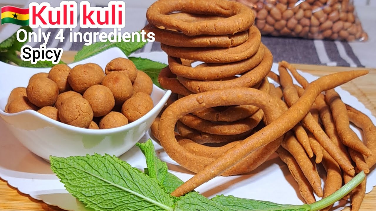 How to prepare spicy, crunchy and delicious Kuli kuli |Ghanaians Street peanut snack