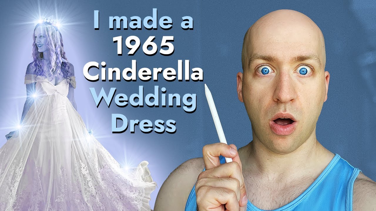 Making a 1965 Cinderella Wedding Dress