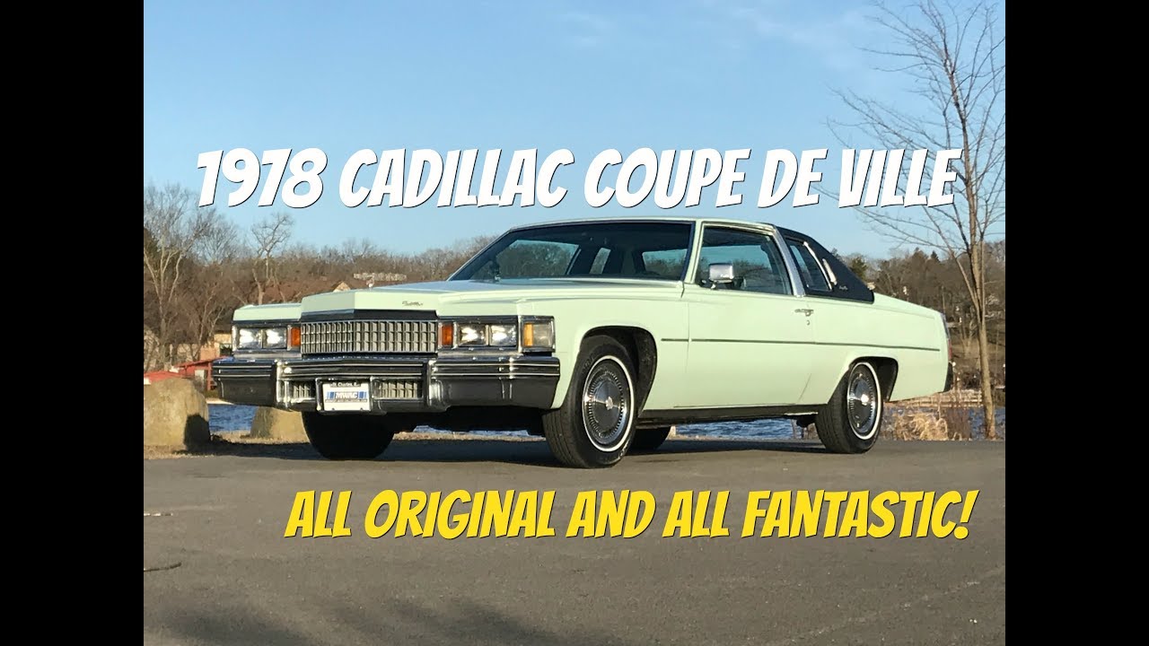 Cadillac Coupe De Ville 1978 года — видео тест-драйв с Крисом Мораном