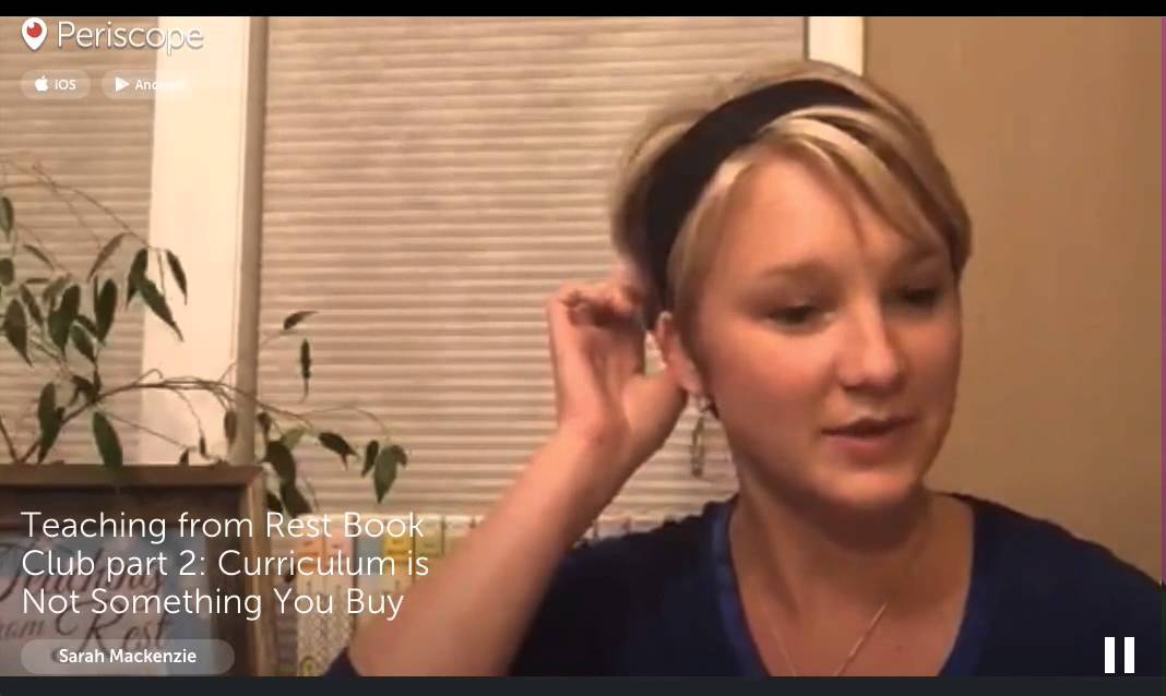 Curriculum is Not Something You Buy, Teaching from Rest Book Club Part 2