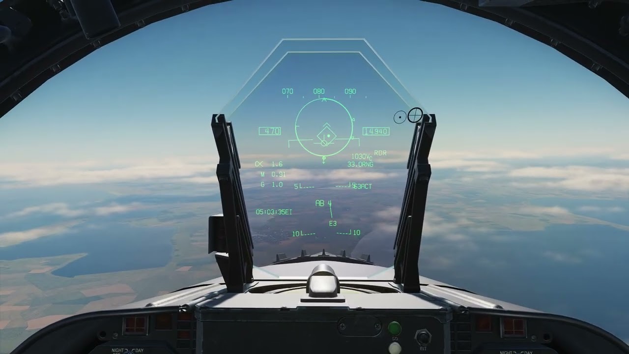 DCS F/A 18 C. On reprend les bases A/A multi cibles face à des drones sans réaction.