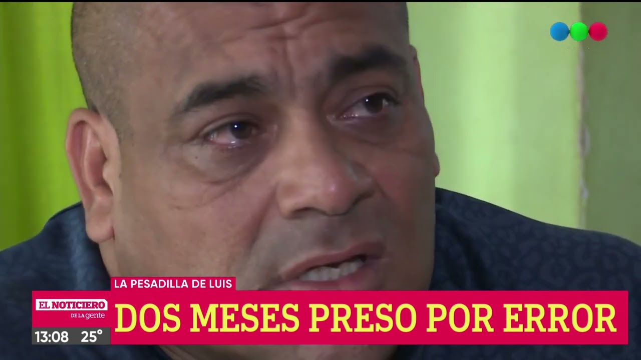 Dos meses preso por error