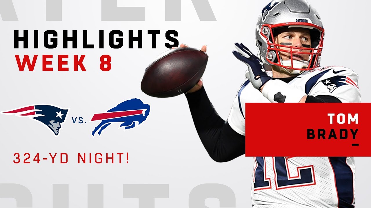 Tom Brady Racks Up 324 Yards vs. Buffalo