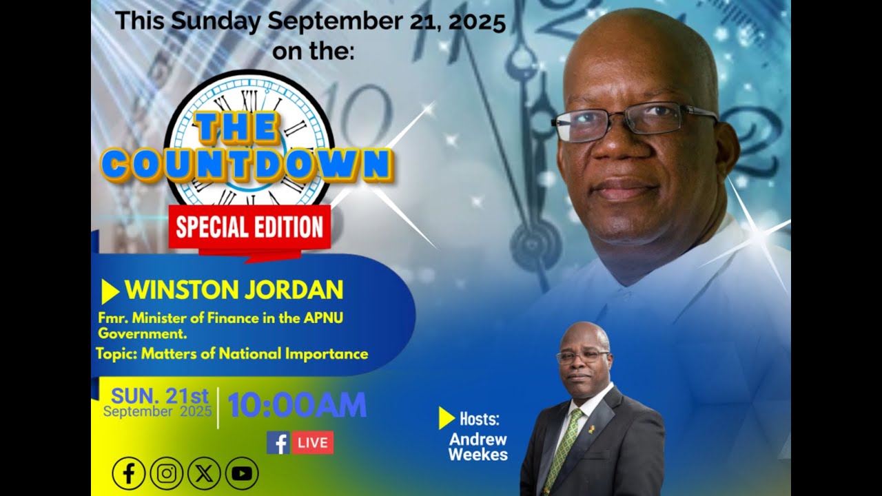 THE COUNTDOWN WITH GUEST WINSTON JORDAN