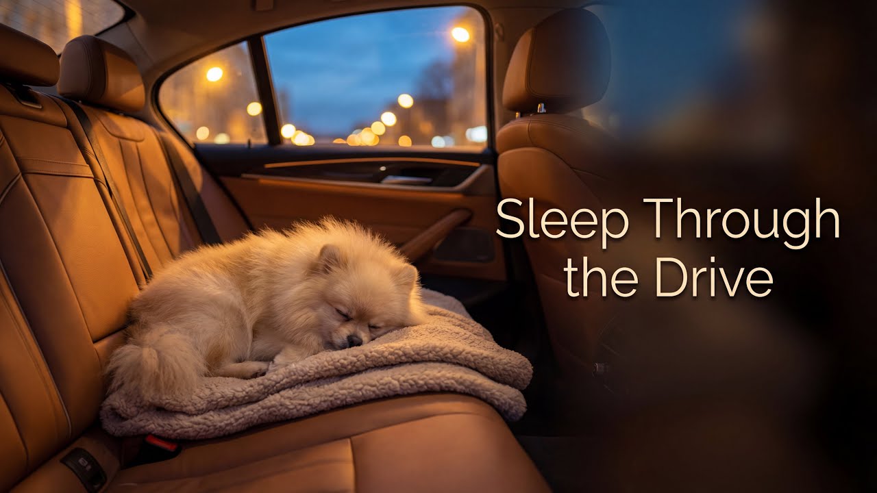 Fall Asleep on a Night Drive 🚗🌙 85 Min Cozy Sleep Music