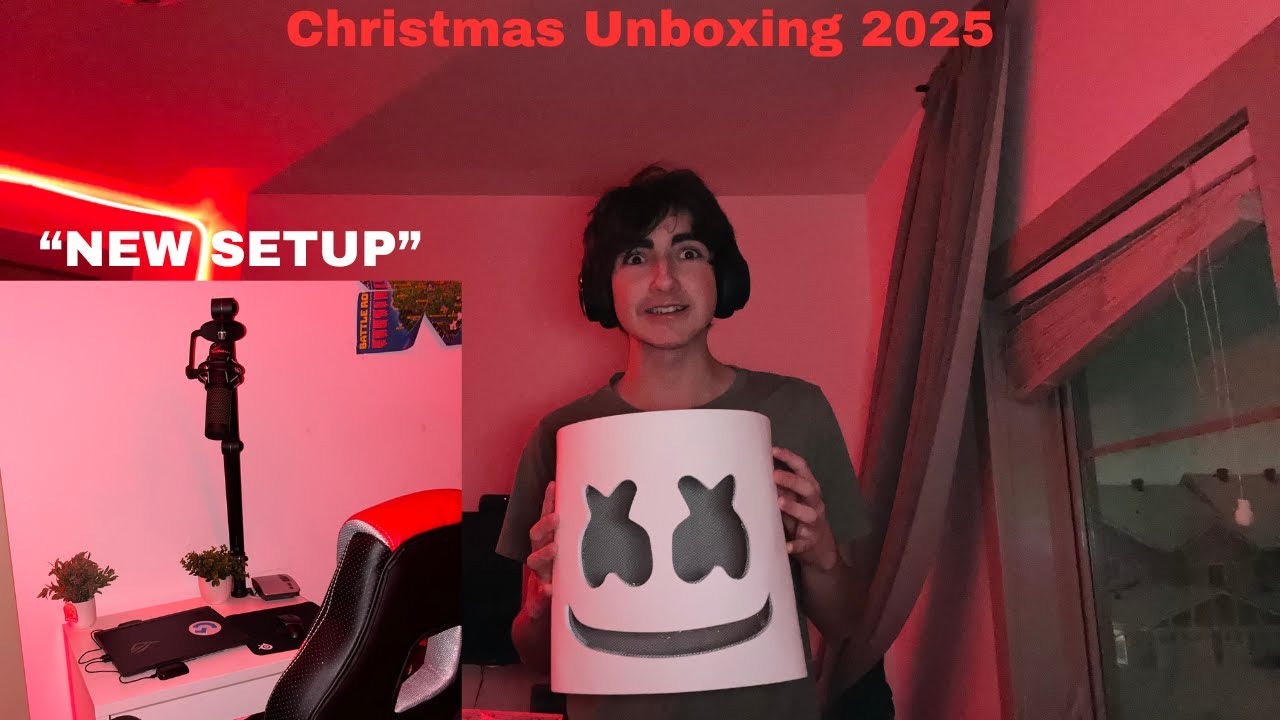 Christmas unboxing 2025