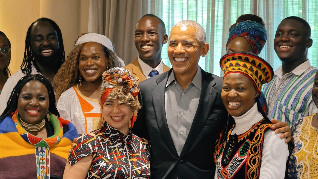 President Obama joins over 100 Obama Leaders in Athens, Greece