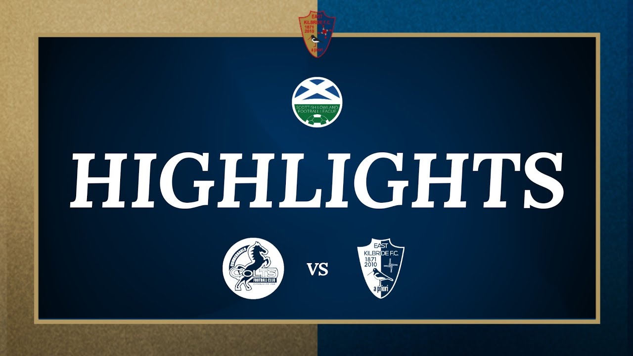 HIGHLIGHTS | Cumbernauld Colts vs East Kilbride | Lowland League | Matchday 21 | 13.01.2024