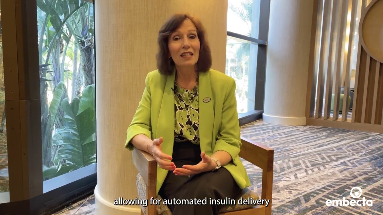 ADCES President Lucille Hughes shares how technology is benefitting people with diabetes
