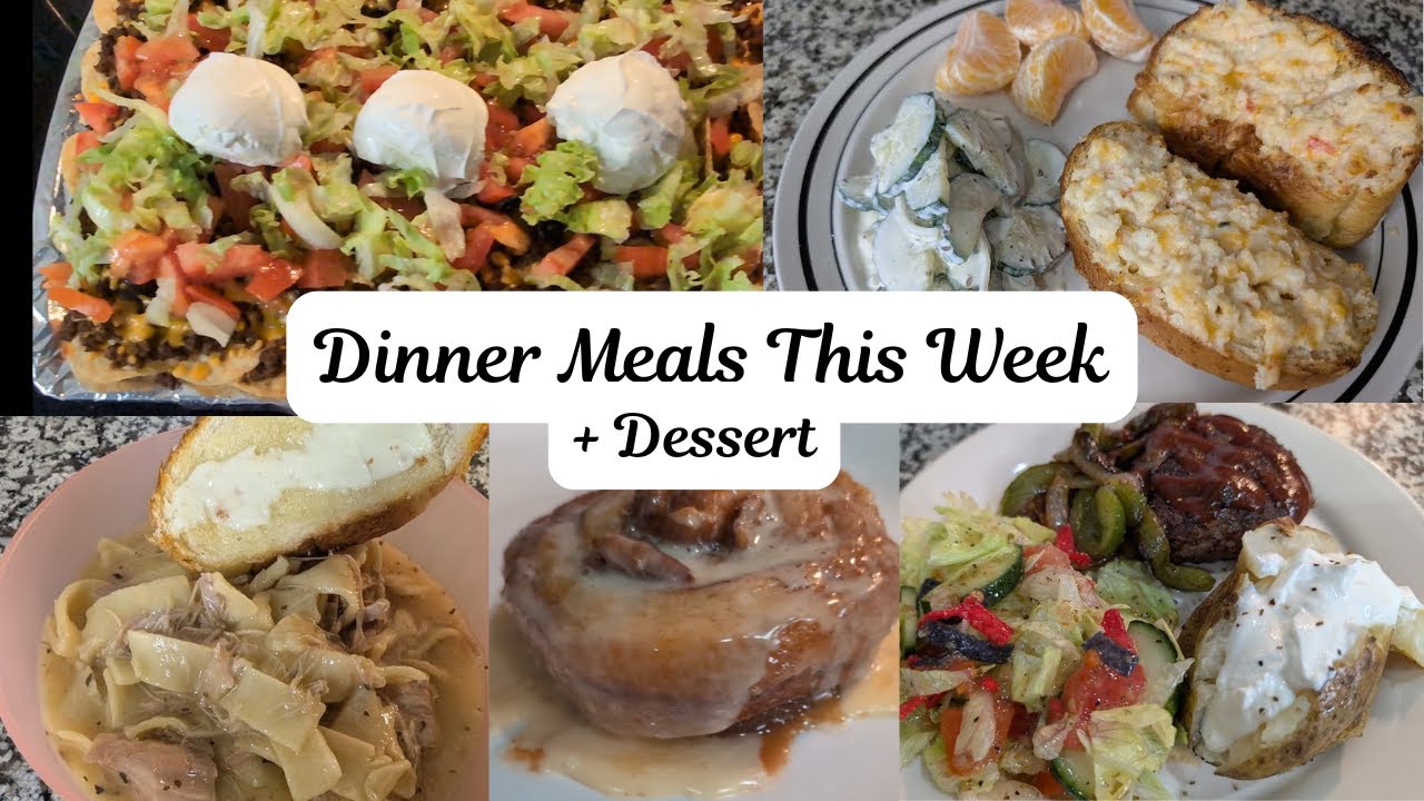 What's For Dinner? | Dinner Meals This Week | Easy & Budget Friendly Dinners