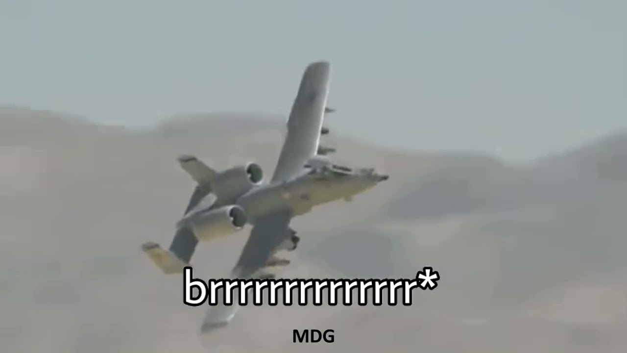 A-10 Warthog Gun Sound (Brrrrr)