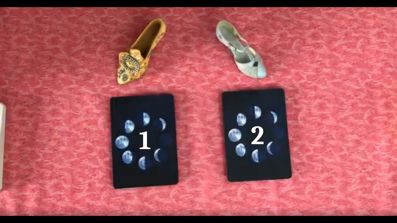 Que dit son cœur ? Que dit son esprit ? - Tirage tarot interactif intemporel Choisis une chaussure