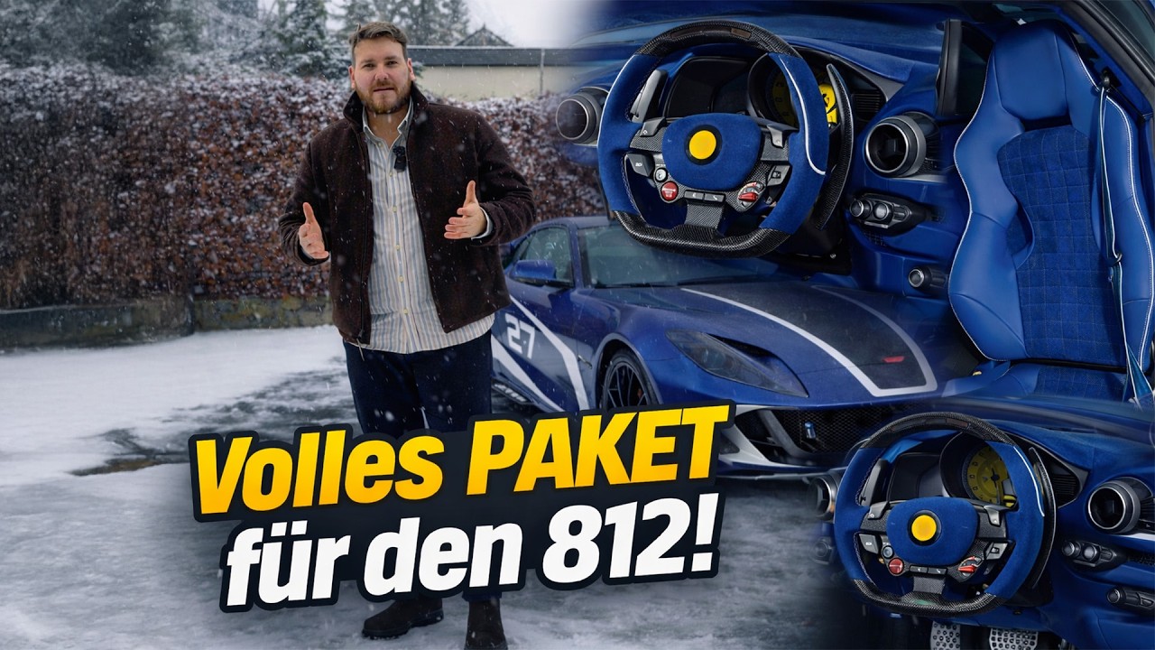 VOLLES PAKET FÜR DEN 812! | Ferrari 812 Superfast