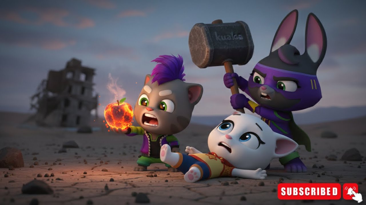 2026 😱Talking Tom Gold Run.🆘 Tom wants to eat lava.