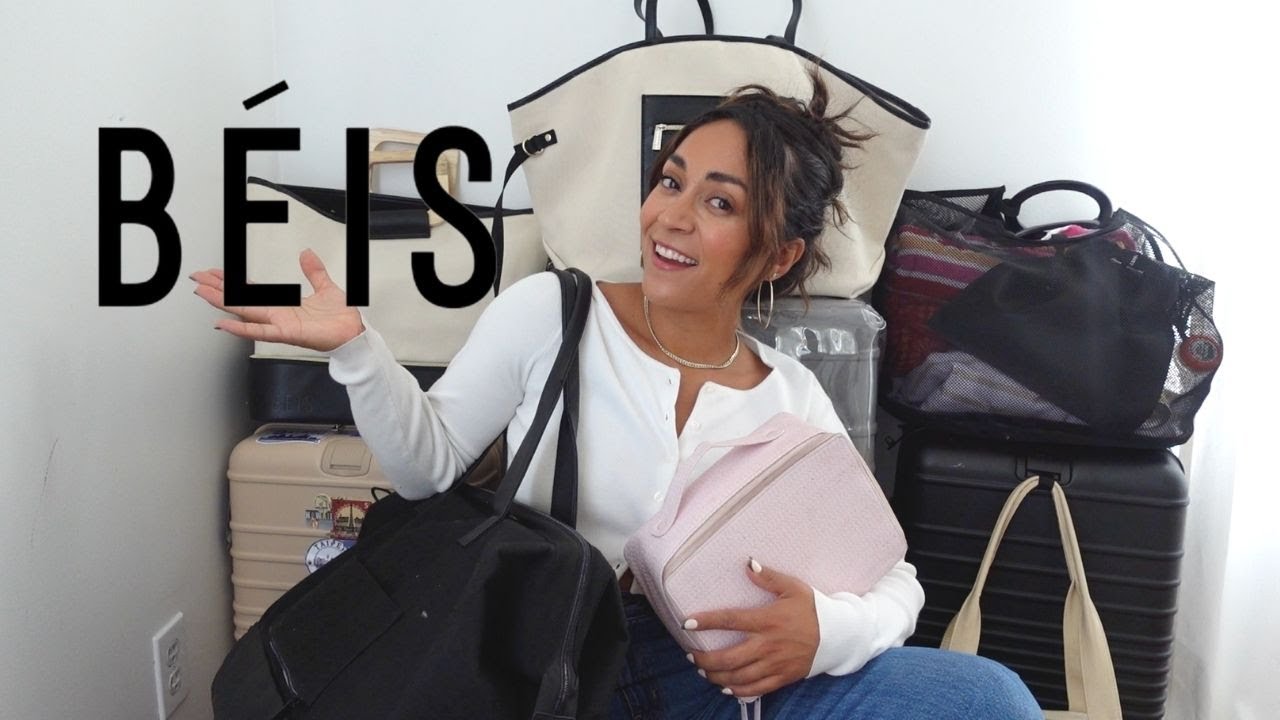 is BEIS LUGGAGE worth it?!? HONEST REVIEW || MY BEIS LUGGAGE COLLECTION || imlvh