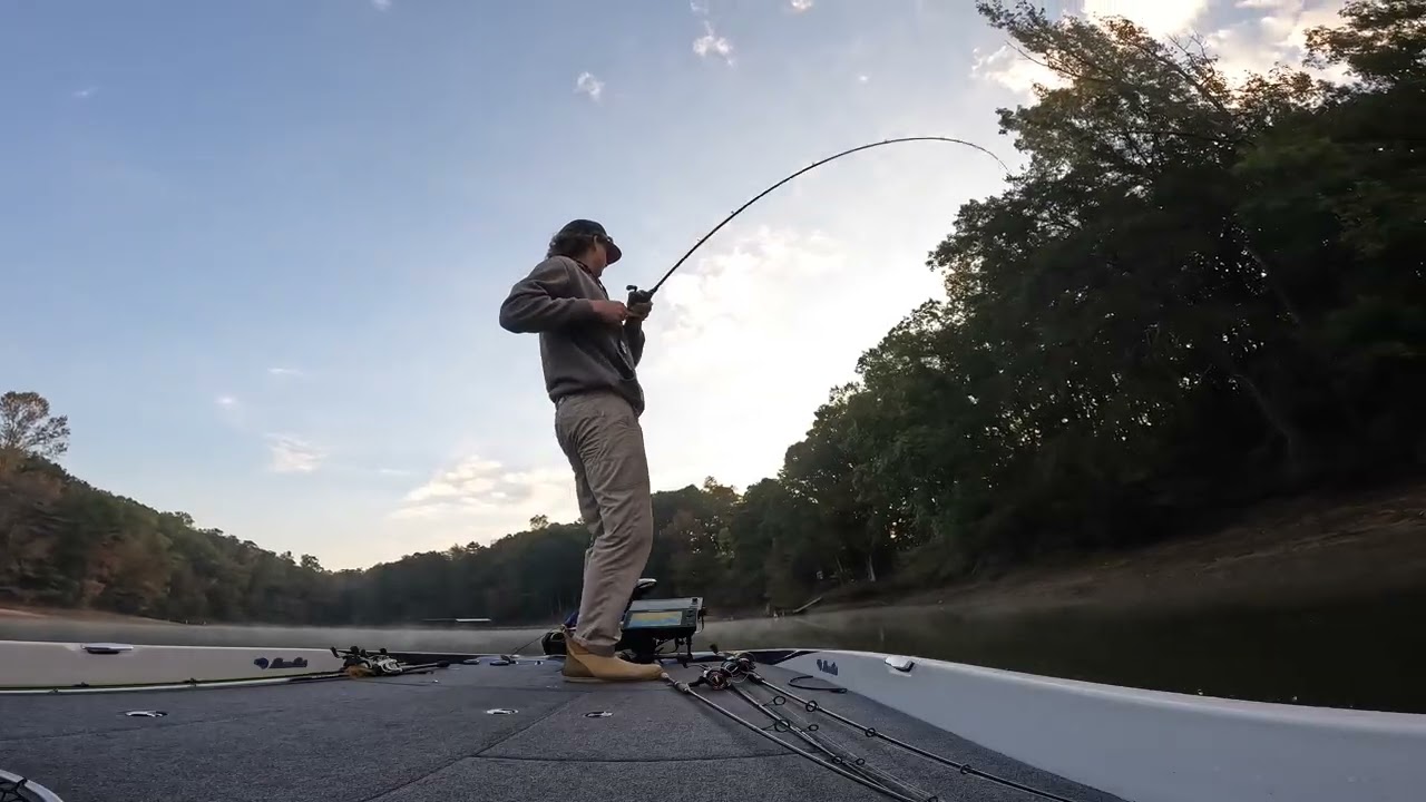 Озеро Хартвелл, Южная Каролина, BASS NATION — 10-е место.