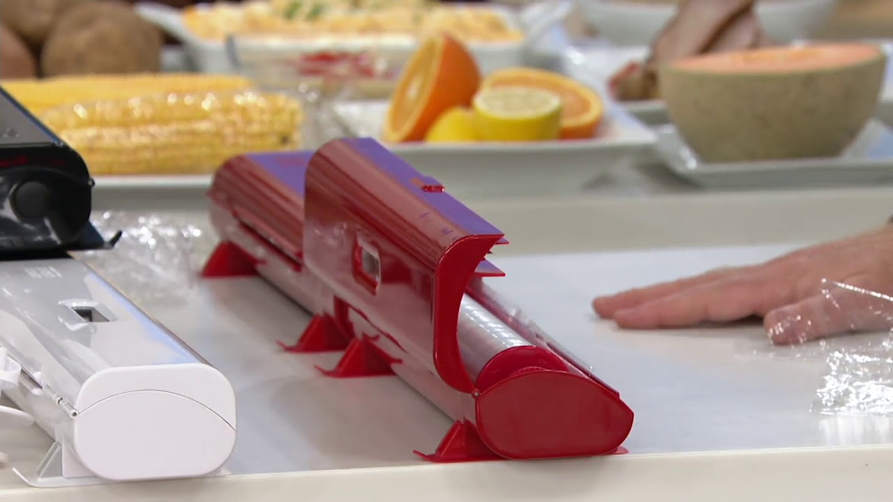 Kuhn Rikon Set of 2 Plastic Wrap and Foil Dispensers on QVC