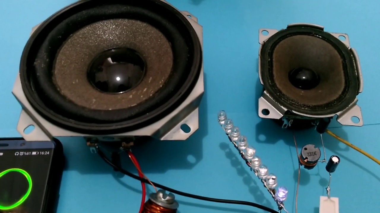 2 YOLLU (BAS GÜÇLENDİRİCİ), PASİF CROSSOVER FİLTRE DEVRESİ - Homemade 2-Way Passive Crossover Filter