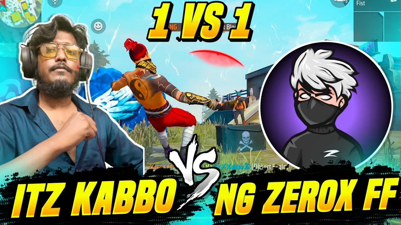 Наконец-то Itz Kabbo против NG Zerox FF 1 против 1 😱 Я новый король хедшотов от Bengal 😡 Free Fir...