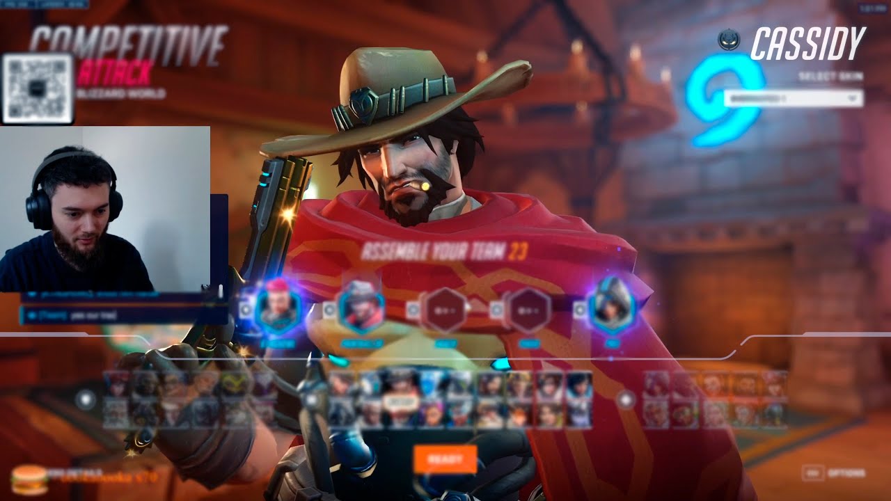 DAFRAN CASSIDY GAMEPLAY - OVERWATCH 2 SEASON 11
