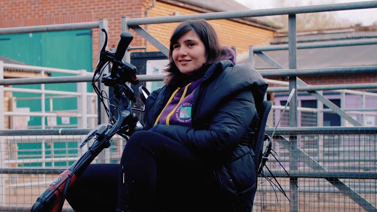 “Being able to use a recumbent trike has changed my life”