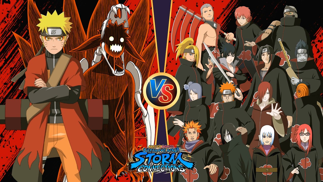 【Наруто Узумаки Режим Мудреца против Акацуки Марафонская битва】 NARUTO X BORUTO Ultimate Ninja STORM