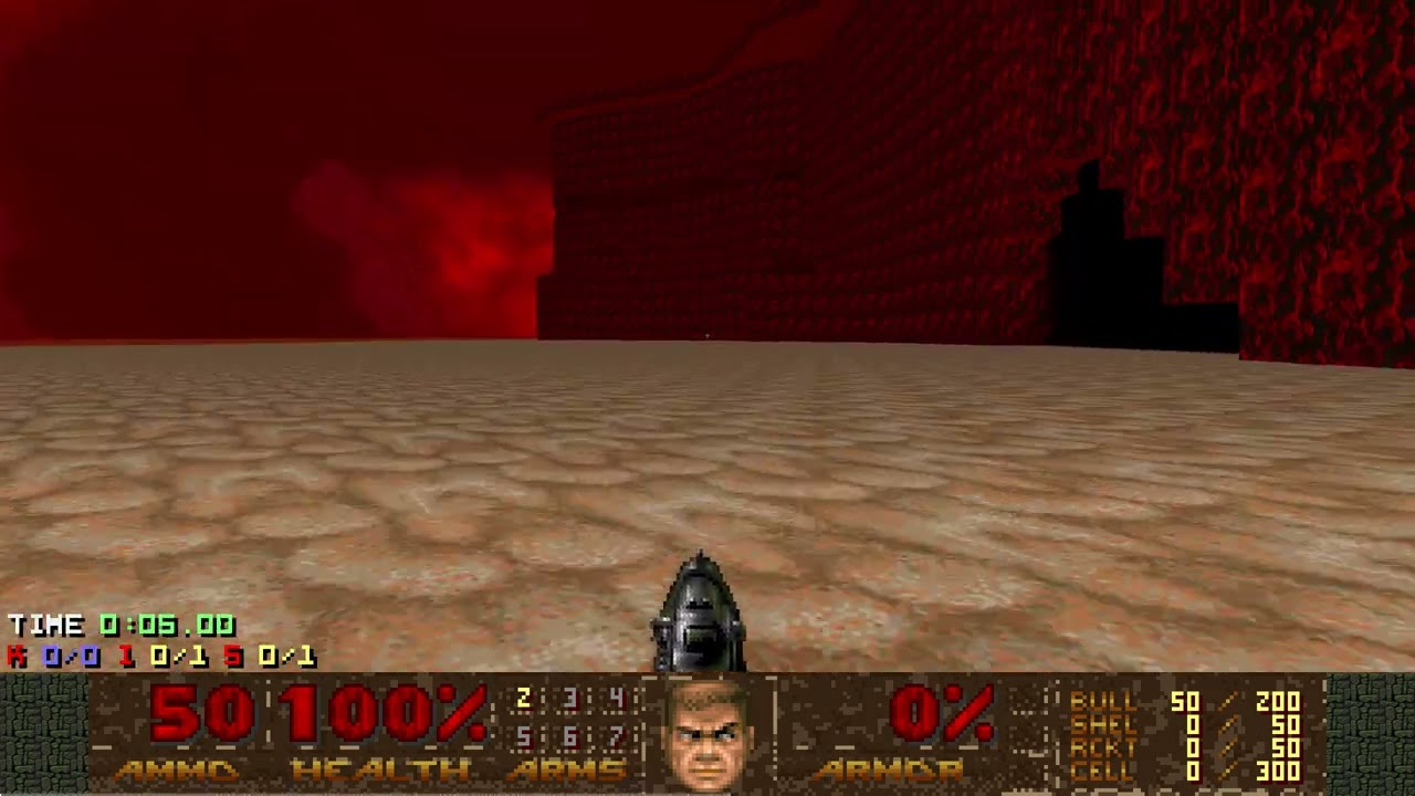 Doom 2: TNT3 MAP27 in 0:07.14 UV Speed