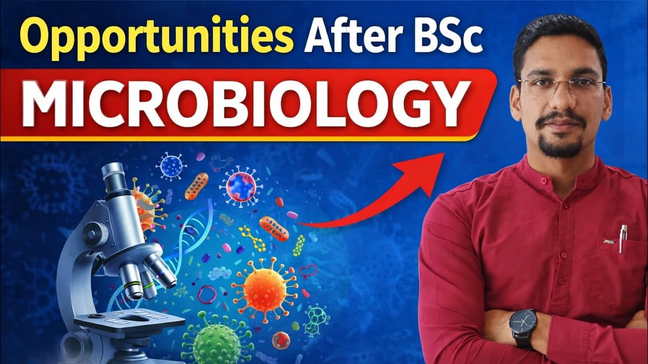  Oppertunites after BSc microbiology