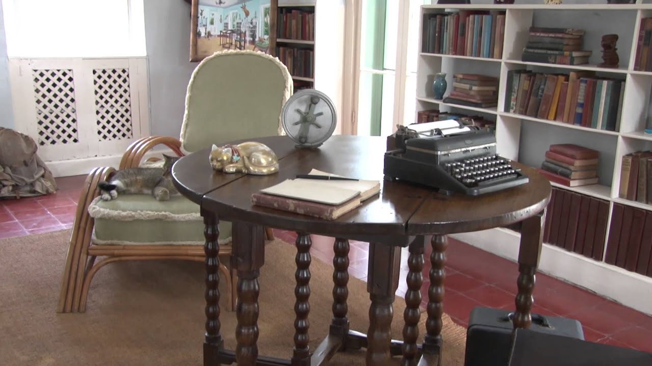 Interview At Ernest Hemingway's Writing Studio - Key West Florida