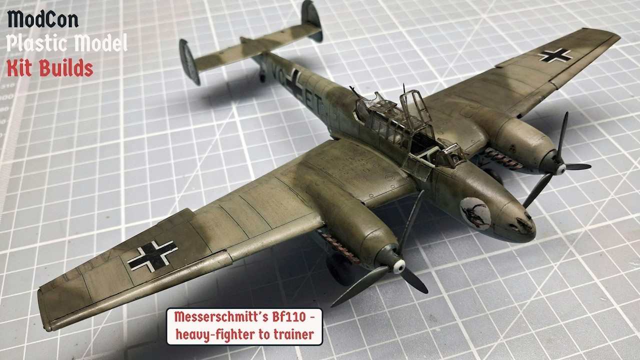 Eduard's Messerschmitt Bf110D in 1/72 scale