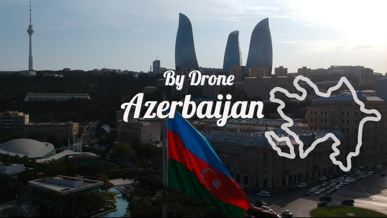Azerbaijan, Baku by Drone